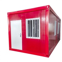 Maison conteneur modulaire préfabriquée transfrontalière à assemblage rapide, type maison rectangulaire