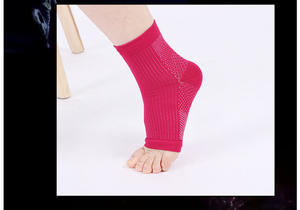 कस्टम जिम खेल टखने ब्रेस स्लिंग पैर संपीड़न टखने का समर्थन ब्रेस मोजे - Product Image 4