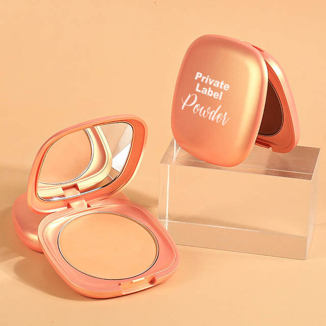 Professional Dark and Lovely Waterproof Face Powder Pribate Label Face Powder 6 Color High Quality Rose Gold Setting Powder
