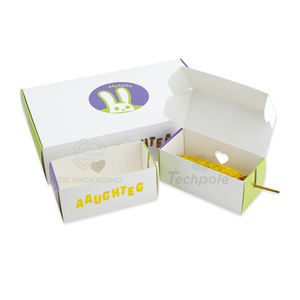 Ücretsiz tasarım üreticisi tedarikçisi katlanabilir Mochinut kutusu Donut <span class=keywords><strong>2</strong></span> <span class=keywords><strong>3</strong></span> 4 ve 5 adet Corndog kutuları ambalaj - Product Image 4