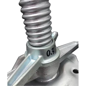 Écrou de base de vérin réglable Q235 forgé galvanisé, solide/creux, en fonte en U pour accessoire d'échafaudage - Product Image 5
