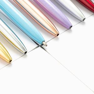 Office Stationery Slim Ballpoint <b>Pen</b> Rose <b>Gold</b> Metal Ball <b>Pen</b> Luxury Twist Thin Ball Point <b>Pen</b> With Custom Logo for Gifts - Product Image 3