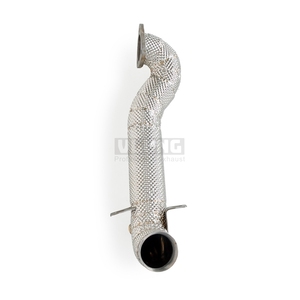 <span class=keywords><strong>Tubo</strong></span> <span class=keywords><strong>di</strong></span> <span class=keywords><strong>Scarico</strong></span> ad Alte Prestazioni in Acciaio Inox con Strato Isolante per Citroen C4 (C4 PICASSO) C5 1.6T 2009-2018 - Product Image 6