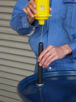 Instruments de mesure de niveau - Jauge de niveau de liquide verticale en plastique pour fûts et conteneurs de 275 gallons