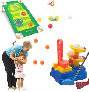 Juguete interior al aire libre Cornhole y Stick <span class=keywords><strong>Golf</strong></span> Chipping Mat Stand Bag Productos de entrenamiento Lanzador <span class=keywords><strong>Golf</strong></span> Putters Ball Arm Rack Target - Product Image 3