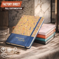 Carnet A5 personnalisable en liège, couverture rigide, liste de contrôle promotionnelle, journal en cuir PU écologique, planificateur hebdomadaire et quotidien non daté OEM