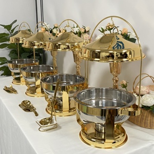 Nuovo Design Scaldavivande per Hotel, Scaldavivande per Catering, Buffet, Set di Lusso per <span class=keywords><strong>Ristoranti</strong></span> - Product Image 6