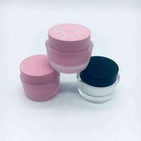 Mini récipient en plastique acrylique de 5g pour pot de soins de la peau cosmétique de crème pour les yeux et de baume à lèvres