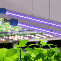 Lampe tubulaire à spectre complet de 20 W pour l'aquaculture, garantie 5 ans, économie d'énergie, pour poulailler, aquarium, élevage