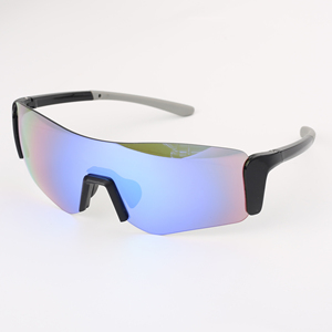 Men's Shield Sports Sunglasses Mirror Lenses 100% UV Protection Cycling Outdoor Use,SS1495 - Product Image 5