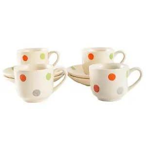Polka Dot trà phụ kiện gốm tách trà và chiếc đĩa
