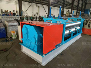 Tôle de fer de type baril à plaque mince horizontale RANDRO Machine de fabrication de rouleaux ondulés galvanisés de 3/4/6m - Product Image 3