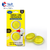 Autocollant désodorisant pour poubelle, écologique, pour la maison et la voiture, gel parfumé avec un parfum fort et durable