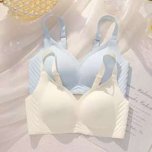 Nouvelle collection 2025 – Ensemble deux pièces ample pour femme, style européen et américain, avec chemise à manches longues et soutien-gorge gainant respirant sans armatures à taille mi-haute - Product Image 1