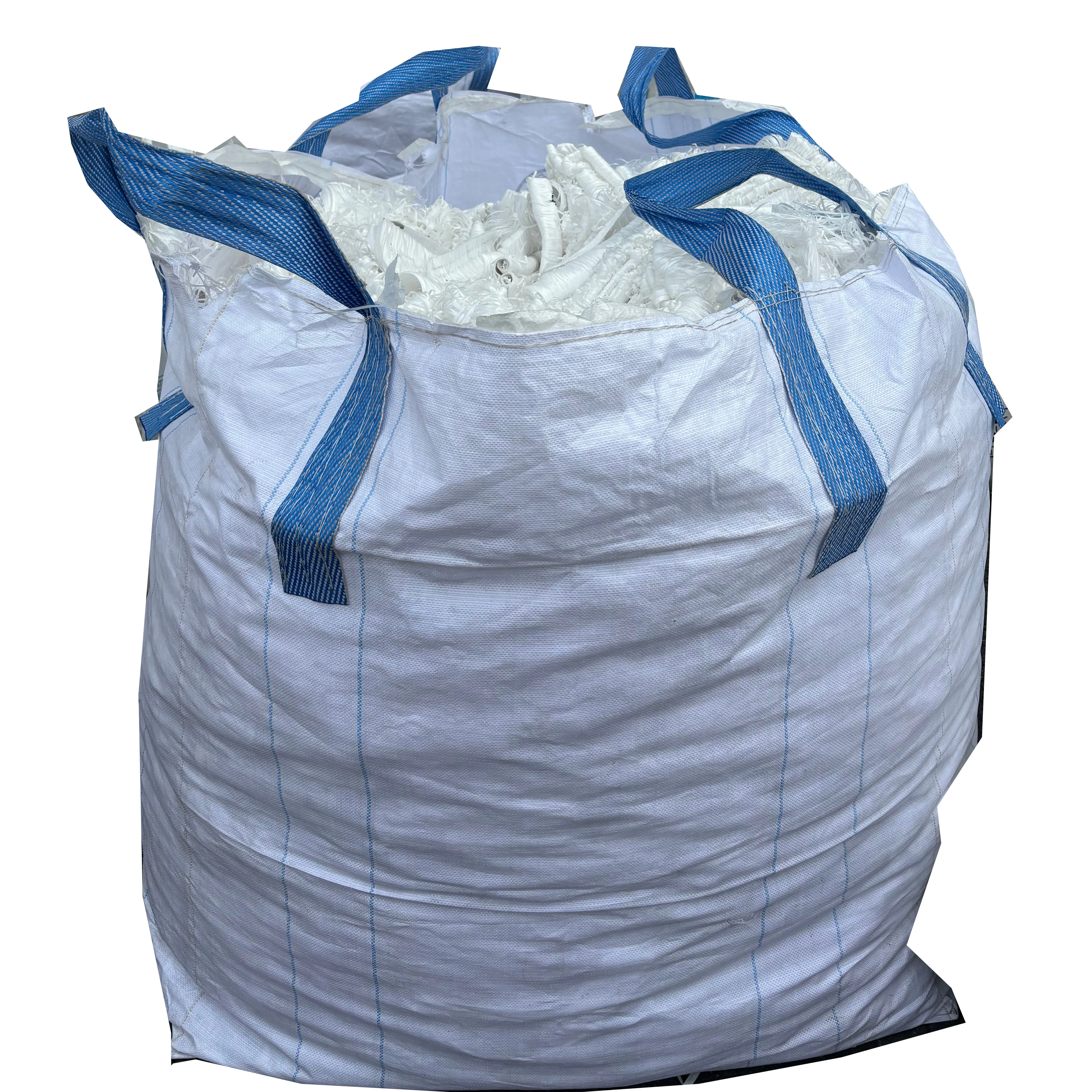 Gran oferta de fabricante de China, Super sacos FIBC, bolsas grandes, bolsas tejidas de PP, bolsa Jumbo de 1000kg para arena de cemento con logotipo personalizado