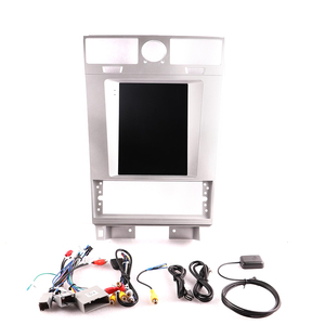 Radio con Pantalla Vertical Android para Auto Lincon <span class=keywords><strong>Navigator</strong></span> 2005-<span class=keywords><strong>2009</strong></span>, Estilo Tesla de 9.7 Pulgadas, CarPlay Inalámbrico, Android Auto, QLED, 4G, GPS - Product Image 4