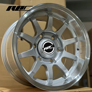 Venta al por mayor de fábrica, ruedas <span class=keywords><strong>4x4</strong></span> todoterreno, ruedas de formación de flujo de 15 pulgadas, <span class=keywords><strong>llantas</strong></span> de aleación de plato profundo, ruedas todoterreno 6x139,7 - Product Image 1