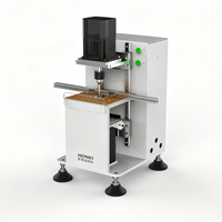 Machine à percer à double trou sur rail inférieur HONKI BRIGHT HB-XZ Modèle 0.2kW |   Équipement de haute précision pour stores vénitiens en aluminium