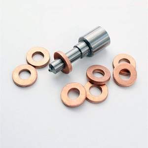 Rondelle en cuivre M2-M10 pour les pièces de <span class=keywords><strong>pompe</strong></span> d'injection de joint d'injecteur diesel de carburant avec la finition simple standard DIN - Product Image 4