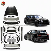 Kit de pare-chocs en carbone sec pour Bentley Bentayga, style M, avec spoiler de capot, pare-chocs et kit carrosserie pour passage de roue (facelift)