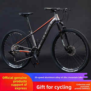 Vélo de montagne en alliage d'aluminium, 24 vitesses, léger, suspension avant, roues de 27,5/29 pouces, nouveau modèle, frein à disque à huile tout-terrain, adultes - Product Image 5
