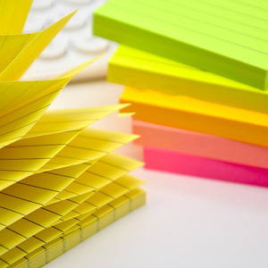 Wholesale YUEDE Customized New Style 21-Color Fluorescent Paper Pull-Out Sticky <b>Notes</b> Self-Adhesive Combination Set for - Product Image 3