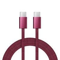 Câble de charge rapide USB-C tressé en nylon 60W pour iPhone iPad IP18