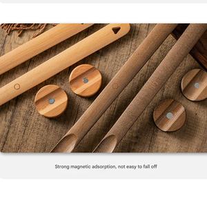 Calzador Magnético de Madera con Mango Largo Personalizable de 50cm 75cm, Ayudante para Calzarse Zapatos, Cuchara para Zapatos Larga para Personas Mayores, Mujeres y Niños - Product Image 3