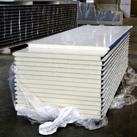 Panneau sandwich en laine de roche pour bâtiments industriels avec système de protection ignifuge pour murs et toitures