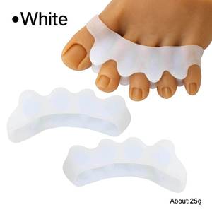 <span class=keywords><strong>Separadores</strong></span> de Dedos de Silicona [3 Pares] Espaciadores de Gel Suave <span class=keywords><strong>para</strong></span> Aliviar el Hallux Valgus, <span class=keywords><strong>Juanetes</strong></span> y Fascitis Plantar - Product Image 4
