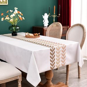 Custom Printed PVC Europe Style <b>Square</b> Table Cover Waterproof Floral Pattern Eco-Friendly for Home & Event Use Nonwoven Technics - Product Image 4