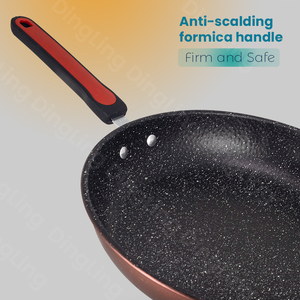 Ensemble de <span class=keywords><strong>casseroles</strong></span> d'ustensiles de cuisine à revêtement en marbre solide <span class=keywords><strong>et</strong></span> durable pour articles ménagers - Product Image 5