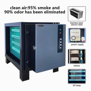 Nouveau Purificateur de Fumée Électrostatique Tout-en-un à Vente Directe Usine, Efficacité 98% ESP + UV, Purificateur d'Air de <span class=keywords><strong>Cuisine</strong></span> à Moteur - Product Image 3