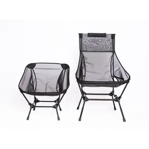 Outdoor Furniture Folding Chairs Portable Office Lawn Rest Fishing Beach Camp Chairs Adult Summer Season Heavy Duty Moon Chair
