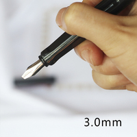Stylo pour calligraphie arabe, ensemble de 3 stylos (1 mm, 2 mm, 3 mm), pour la calligraphie arabe, persane, ourdou, hébraïque, kurde