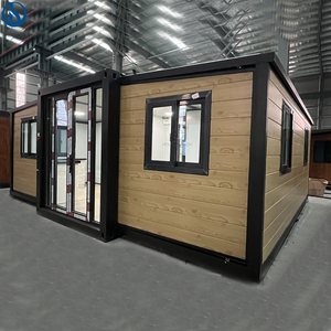 可立即入住 40 20 英尺预制可移动现代可扩展集装箱房屋 2 3 4 5 卧室预制别墅便携式住宅 - Product Image 2
