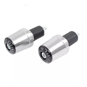 Empuñadura de aluminio CNC para motocicleta de 22mm, tapón de extremo de barra, deslizador de peso para Z750 <span class=keywords><strong>Z800</strong></span> Z1000 - Product Image 5