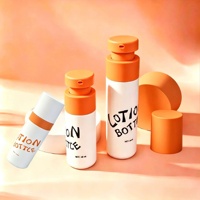 Flacon AIRLESS en PP de 30 ml et 50 ml au design de luxe pour lotion et autres cosmétiques, avec pompe AIRLESS