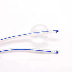 Produk penjualan terbaik 2024 medis sekali pakai 3 cara medis silikon Foley kateter tabung urin - Product Image 2