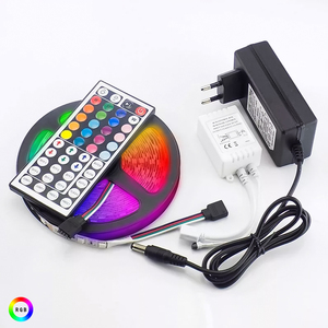 מנורת בית דקורטיבית מקורה 12v הוביל רצועת אור 5050 <span class=keywords><strong>rgb</strong></span> 60 נדלים/m הוביל אור רצועת <span class=keywords><strong>rgb</strong></span> - Product Image 4