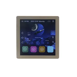 2*25W 2 Channel WiFi Android 10.0 Bluetooth Wall Amplifier With Downloading APP Like S-potify/ Pandora