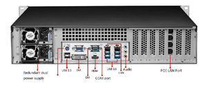 PC Industrial de Escritorio para Montaje en Rack con 10 COM, 8 GPIO, 4 USB 3.0, 8 USB 2.0, 2 Realtek Gigabit LAN, PCIe X16, M.2, WiFi, BT, Fabricado en China - Product Image 2