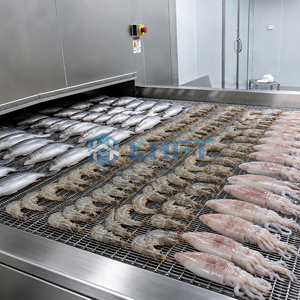 Congelatore Industriale a Tunnel KHFT per la Lavorazione degli Alimenti, Congelamento Rapido, Linea di Produzione di Alimenti Congelati - Product Image 3