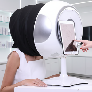 Espejo Inteligente Digital con IA de 5 Espectros, Analizador de Humedad Facial de la Piel, Fuente de Luz LED, Uso Comercial, iPad, Multi-idioma - Product Image 1