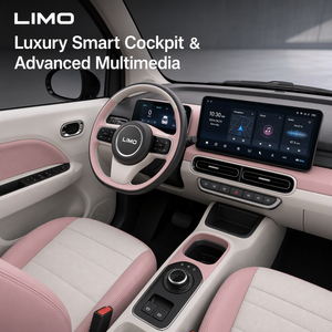 Veicolo <span class=keywords><strong>Elettrico</strong></span> a 4 Ruote Chiuso, Personalizzabile nel Colore, Nuova <span class=keywords><strong>Auto</strong></span> Elettrica a Energia Pulita per il Pendolarismo Familiare - Product Image 3