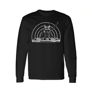 Alien Dj Ufo Music <b>Festival</b> Edm Rave Long Sleeve <b>T</b> <b>Shirt</b> - Product Image 2