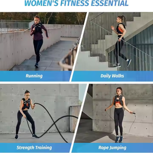 Chaleco con Peso Multifuncional Personalizado para Entrenamiento, Ajustable, para Correr, para Hombre y Mujer, Bolsas para Actividades al Aire Libre - Product Image 6