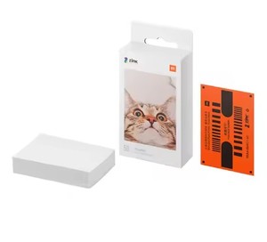 Original para mijia bolsillo imprimible papel fotográfico autoadhesivo impresión 50 hojas Xiaomi 3 pulgadas <span class=keywords><strong>Mini</strong></span> bolsillo foto - Product Image 1