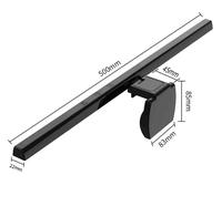 Écran de contrôle tactile moniteur lumière 3 couleurs d'éclairage ordinateur portable écran lampe de bureau avec synchronisation
