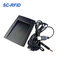 Lector de Tarjetas Inteligentes RFID de Doble Frecuencia para Control de Acceso y Verificación de Identidad, Lector/Escritor de Tarjetas